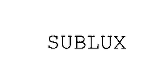 SUBLUX logo