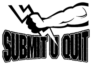 SUBMIT U QUIT logo
