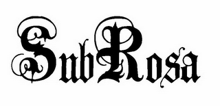 SUBROSA logo