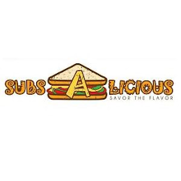 SUBS A LICIOUS SAVOR THE FLAVOR logo