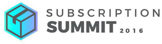 SUBSCRIPTION SUMMIT 2016 logo