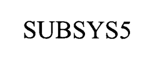 SUBSYS5 logo