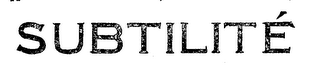 SUBTILITE logo