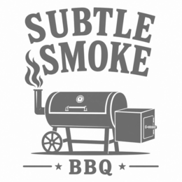 SUBTLE SMOKE BBQ logo