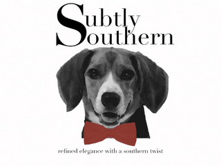SUBTLY SOUTHERN REFINED ELEGANCE WITH A SOUTHERN TWIST logo
