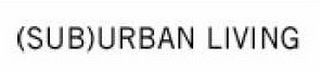 (SUB)URBAN LIVING logo