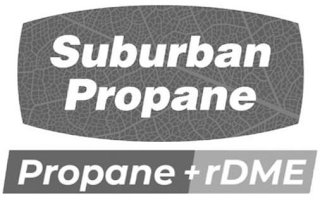 SUBURBAN PROPANE PROPANE + RDME logo