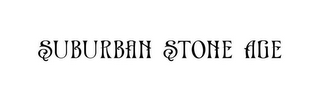 SUBURBAN STONE AGE logo