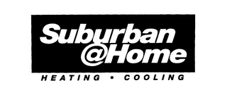 SUBURBAN@HOME HEATING COOLING logo
