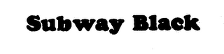 SUBWAY BLACK logo