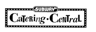 SUBWAY CATERING CENTRAL logo