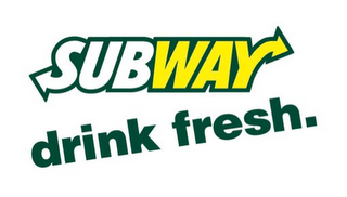 SUBWAY DRINK FRESH logo