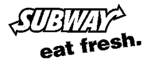 SUBWAY EAT FRESH. logo