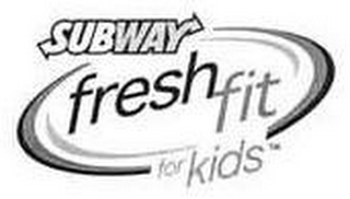 SUBWAY FRESH FIT FOR KIDS logo