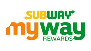 SUBWAY MYWAY REWARDS