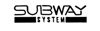 SUBWAY SYSTEM logo