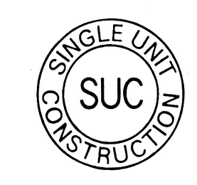 SUC SINGLE UNIT CONSTRUCTION logo