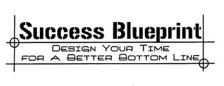 SUCCESS BLUEPRINT DESIGN YOUR TIME FOR A BETTER BOTTOM LINE logo