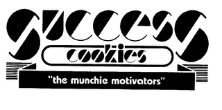 SUCCESS COOKIES "THE MUNCHIE MOTIVATORS" logo