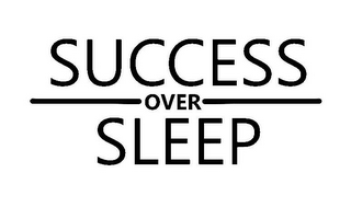 SUCCESS OVER SLEEP logo