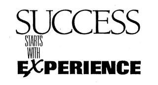 SUCCESS STARTS WITH EXPERIENCE logo