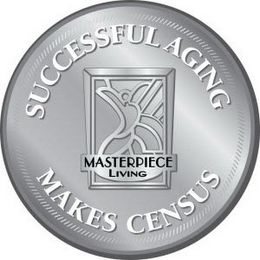SUCCESSFUL AGING MAKES CENSUS MASTERPIECE LIVING logo