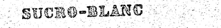 SUCRO-BLANC logo
