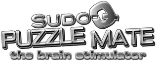 SUDOQ PUZZLE MATE THE BRAIN STIMULATOR logo