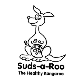 SUDS-A-ROO THE HEALTHY KANGAROO logo