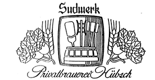 SUDWERK PRIVATBRAUEREI HUBSCH logo