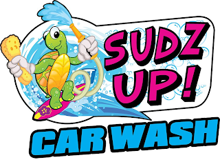 SUDZ UP! CAR WASH logo