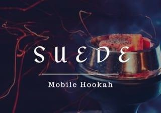 SUEDE MOBILE HOOKAH logo
