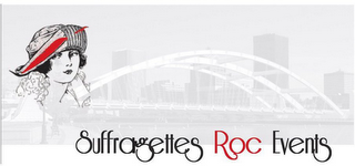SUFFRAGETTES ROC EVENTS logo