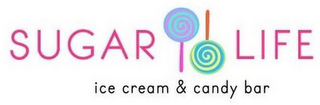 SUGAR LIFE ICE CREAM & CANDY BAR logo