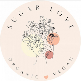 SUGAR LOVE ORGANIC VEGAN logo