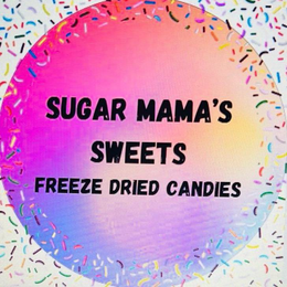 SUGAR MAMA'S SWEETS FREEZE DRIED CANDIES logo