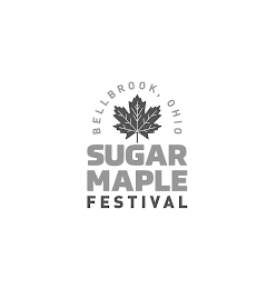 SUGAR MAPLE FESTIVAL BELLBROOK, OHIO logo