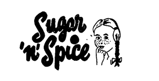 SUGAR 'N' SPICE logo