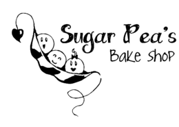 SUGAR PEA'S BAKE SHOP logo