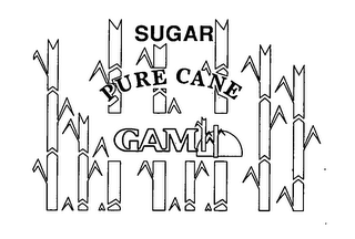 SUGAR PURE CANE GAM logo