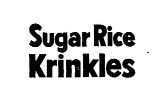 SUGAR RICE KRINKLES logo