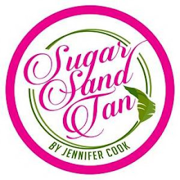 SUGAR SAND TAN BY JENNIFER COOK logo