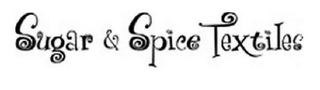 SUGAR & SPICE TEXTILES logo