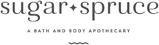 SUGAR SPRUCE A BATH AND BODY APOTHECARY logo