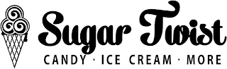 SUGAR TWIST CANDY · ICE CREAM · MORE logo
