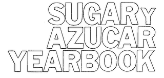 SUGAR Y AZUCAR YEARBOOK logo