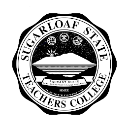 SUGARLOAF STATE TEACHERS COLLEGE PAHVANT BUTTE LAKE BONNEVILLE'S FINEST VOLCANO! MMXX 39°07"26.0"N 112°32'59.7"W logo