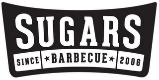 SUGARS BARBECUE SINCE 2006 logo