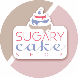 SUGARY CAKE SHOP logo