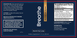 SUGGESTED USE: SHAKE WELL BEFORE EACH USE. ADULTS TAKE 1 ML ORALLY EACH DAY, PREFERABLY IN THE MORNING. JUST FILL THE DROPPER UP AND SQUEEZE IT INTO YOUR MOUTH OR USE IT TO FLAVOR YOUR PREFERRED BEVERAGE. IF TOLERABLE, TAKE A SECOND SERVING LATER IN THE DAY. CAUTION: THE SAFETY OF THIS PRODUCT HAS NOT BEEN DETERMINED. KEEP OUT OF THE REACH OF CHILDREN UNDER THE AGE OF 12. THESE STATEMENTS HAVE NOT BEEN EVALUATED BY THE FOOD & DRUG ADMINISTRATION. THIS PRODUCT IS NOT INTENDED TO DIAGNOSE, TREAT, CURE OR PREVENT ANY DISEASE. STORE IN A COOL DRY PLACE. CLOSE CAP TIGHTLY. SUPPLEMENT FACTS SERVING SIZE: 1 ML SERVINGS PER CONTAINER: 30 AMOUNTPERSERVING %DV PROPRIETARY BLEND 180 MG ++ LEMON PEEL, PEPPERMINT LEAF, GINER (ZINGIBER OFFICINALE)(ROOT), MANUKA HONEY, MULLEIN EXTRACT (VERBASCUM THAPSUS)(LEAF), THYME LEAF, WILD CRAFTED MULLEIN LEAF, MICROENCAPSULATED PEPPERMINT OIL ** DAILY VALUE (DV) NOT ESTABLISHED. OTHER INGREDIENTS: WATER, GLYCERIN, NATURAL FLAVORS, POTASSIUM SORBATE. DISTRIBUTED BY: HERBAL TEA THERAPY 285 NORTHEAST AVE, TALLMADGE, OH 44278, UNITED STATES <V 1> DIETARY SUPPLEMENT | 1 FL. OZ (30 ML) logo